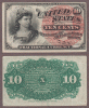 FR-1257 10 Cents Fourth Issue