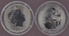 1999 5 Pounds Collectable coins from Gibraltar