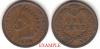 1896 1c Indian Head Penny, Indian head cent