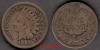 1864 1c US copper nickle indian cent