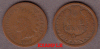 1865 1c US Indian cent