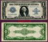 1923 $1.00 FR-238 US large size silver certificate 