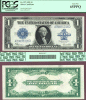 1923 - $1 FR-237 US large size silver certificate PCGS 65 PPQ