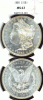 1881-S $ US Morgan silver dollar NGC MS-67