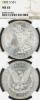 1882-S $ US Morgan silver dollar NGC MS-65