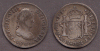 1821 2 Reales collectable Mexican silver coins
