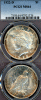 1922-D $ US Peace silver dollar PCGS MS64