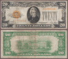 1928 - $20 FR-2402 US small size gold certificate 
