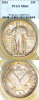 1924 25c PCGS MS 62