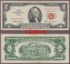 1963 $2 FR-1513 US small size Legal Tender red seal note