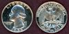 1956 25c Proof US washington silver quarter